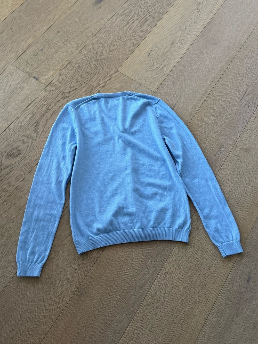 Brooks Brother’s Light Blue V-Neck Button Cardigan Size Small - Picture 7 of 7